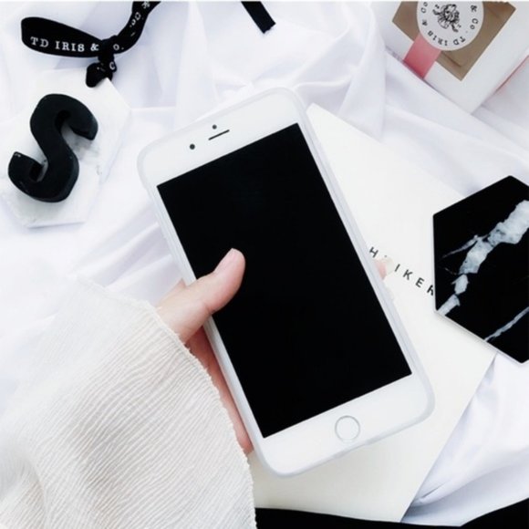 NEW iPhone 12/11/Pro/Max/XR/8/SE Marble W/ Holder - Picture 4 of 4